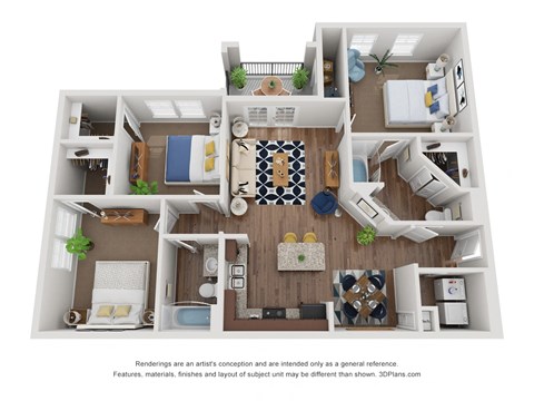 130 Town Center Blvd 1-3 Beds Apartment for Rent - Photo Gallery 22